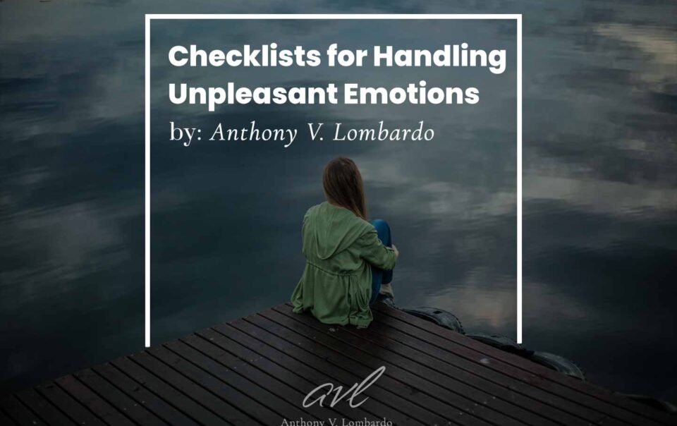 Checklists for Unpleasant Emotions