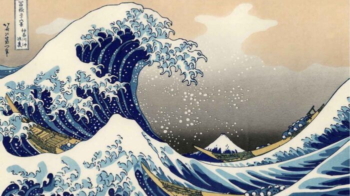 The Great Wave by Katsushika Hokusai