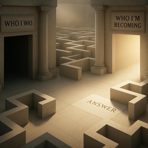 identity shifting questions: who I was versus who I'm becoming